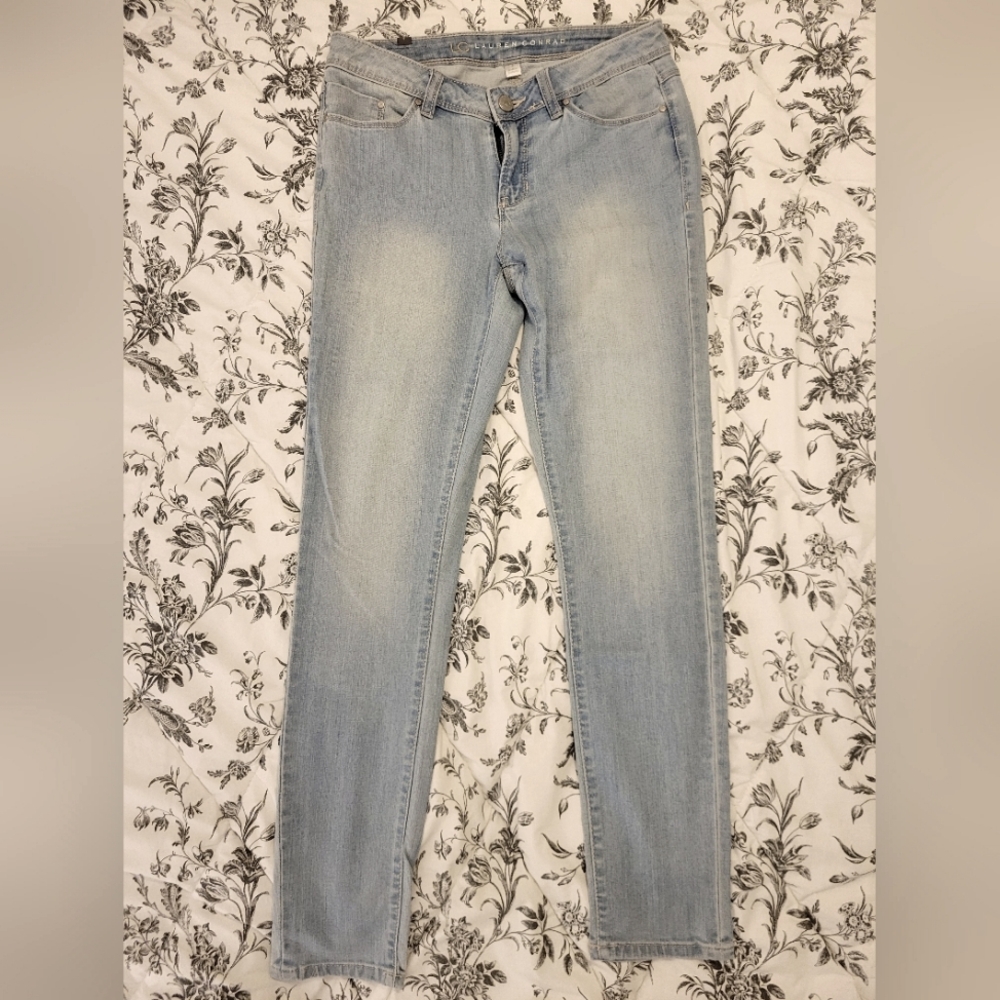 Women's Light Blue Skinny Jeans